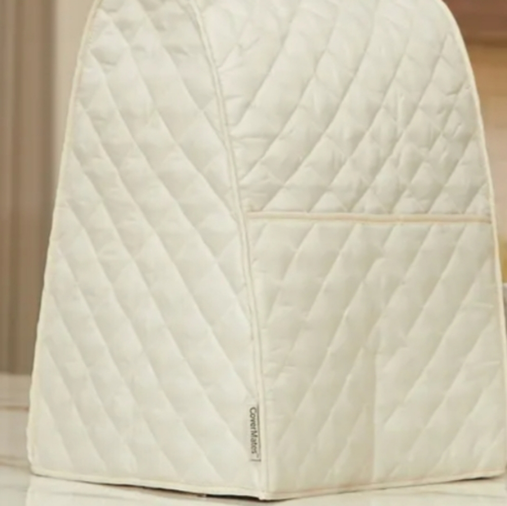 Kitchen Aid Beige Tilt head Mixer Cover 17"H 12"W 13"D New